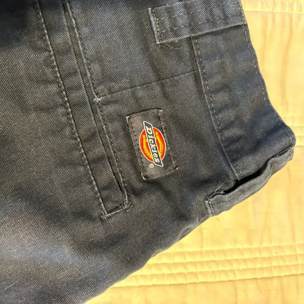 Dickies Flex Dark Navy Straight-Leg Work Chinos